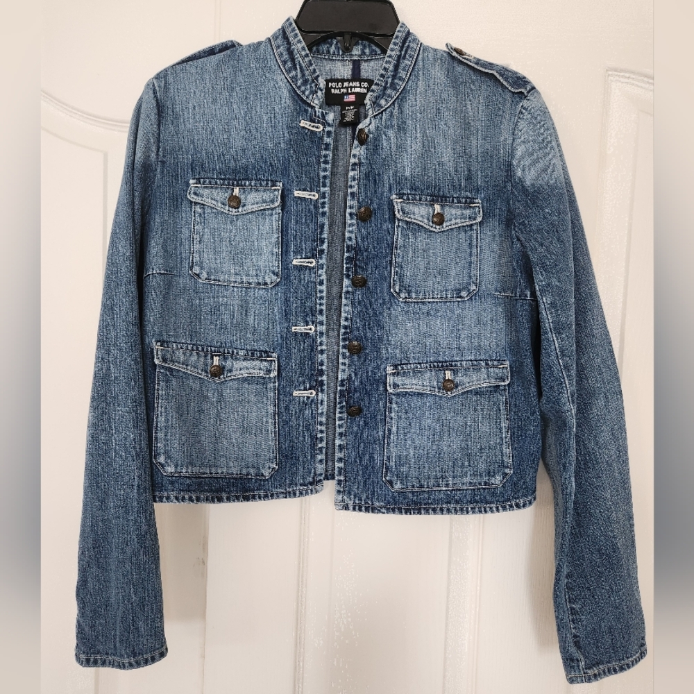 Ralph Lauren Polo Jeans Denim Jacket Size S/M